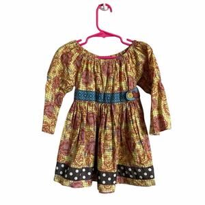 Matilda Jane Lovely West Palm Peasant Top Girls Size 6